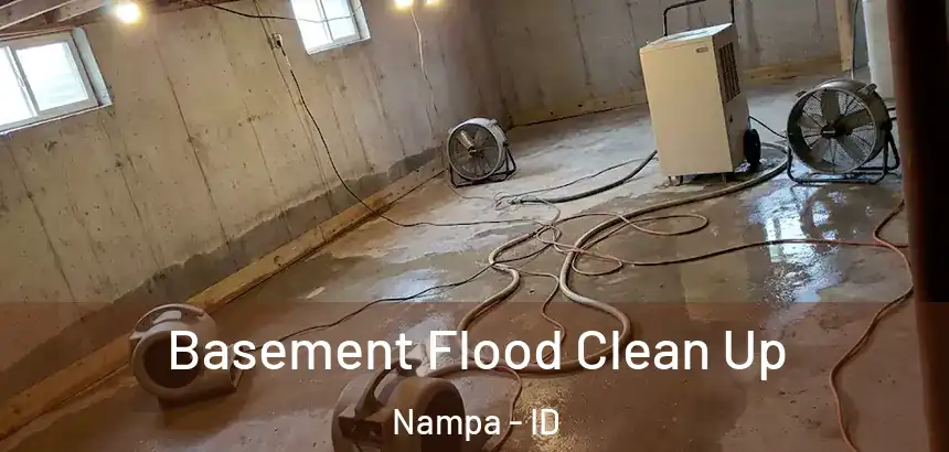 Basement Flood Clean Up Nampa - ID